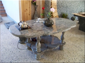 Green&pink Huaan Jade Coffee Table HFZZ004J4