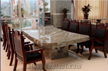 Green&pink Restaurant Tables&chairs HFZZ003J4