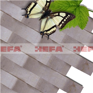 Grey Cheap Mosaic Tile-XMD002BL, Grey Limestone Mosaic