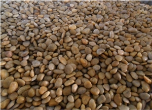 Beach Pebbles, Pebble Yellow Marble Pebbles