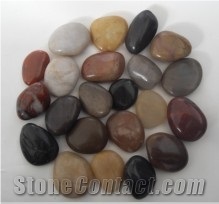 Colorful High Polished Pebble