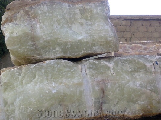 Dark Green Mono Onyx Block