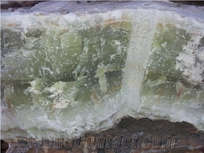 Dark Green Mono Onyx Block