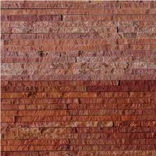 Rosso Culture Stone, Red Travertine Cultured Stone