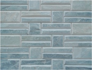 Bevelled Edge Panels, Green Slate Cultured Stone