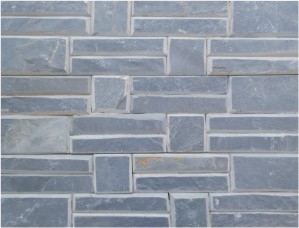 Bevelled Edge Panels, Blue Slate Cultured Stone Bevelled Edge Panels, Blue Slate Cultured Stone