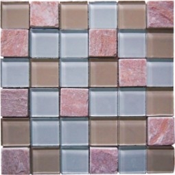 Glass and Slate Mosaic
