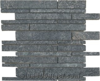 Black Quartzite Mosaic