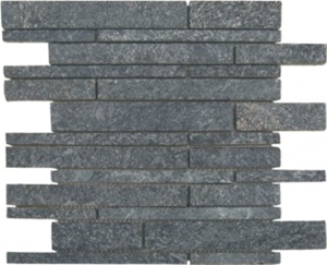 Black Quartzite Mosaic