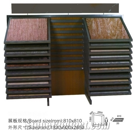 Retail Floor/Tile Racks, Ceramic Tile Stands GG033