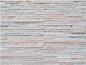Waterfall Stone, Pink Quartzite Cultured Stone