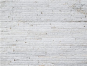 Waterfall Stone, White Quartzite Cultured Stone