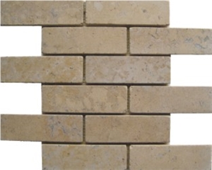 Yellow Limestone Mosaic Yellow Limestone Mosaic
