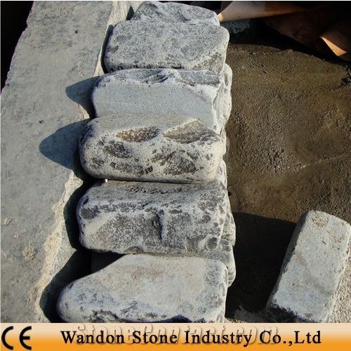 Tumbled Paving Stone, Black Basalt Paving Stone