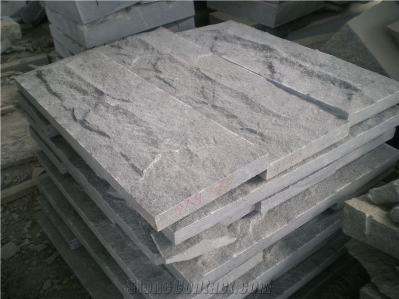 G654 Dark Grey Mushroom Stone, G654 Black Granite Mushroom Stone
