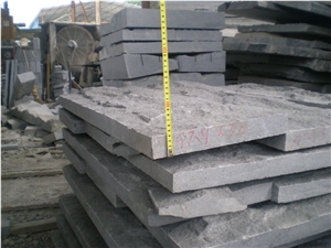 G654 Dark Grey Mushroom Stone, G654 Black Granite Mushroom Stone