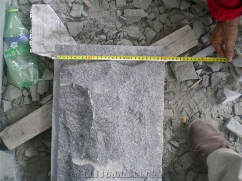 G654 Dark Grey Mushroom Stone, G654 Black Granite Mushroom Stone