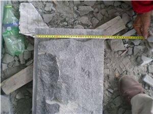 G654 Dark Grey Mushroom Stone, G654 Black Granite Mushroom Stone