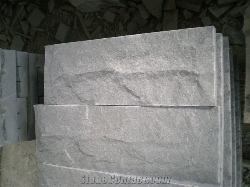 G654 Dark Grey Mushroom Stone, G654 Black Granite Mushroom Stone