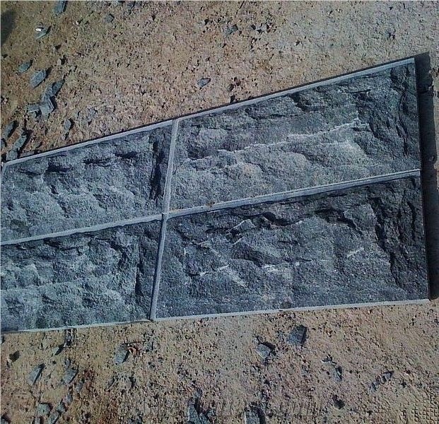 Zhangpu Black G685 Mushroom Stone, Zhangpu G685 Black Basalt Mushroom Stone