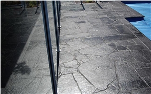 Black Limestone Wet Look, Kadappa Black Limestone Slabs