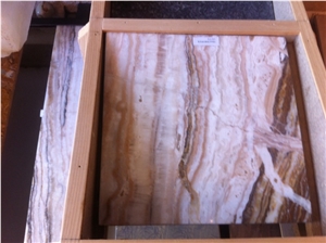 Travertine Onyx Tiles, Pakistan Beige Onyx