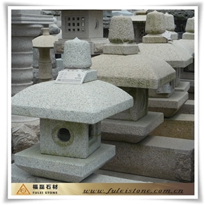 Stone Granite Lanters, Grey Granite Lanterns, Lamps