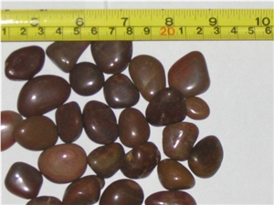 Red Polished Pebbles
