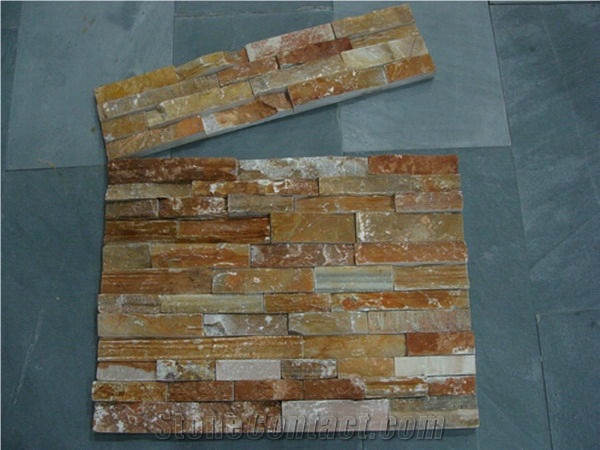 Rusty Slate Ledge Stone Tile