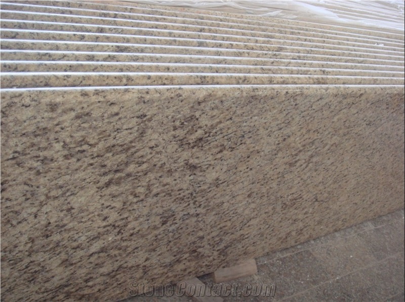 Giallo Ornamental Granite Countertop Worktop, Giallo Ornamental Yellow Granite Countertop