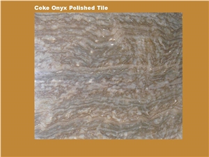 Coke Onyx Slabs, Pakistan Brown Onyx