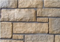 Yellow Artificial Stone Building & Walling, Building Stones