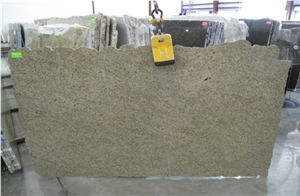 Amarello Silgramar, Brazil Yellow Granite Slabs & Tiles