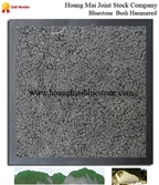 Blue Stone Bush Hammered with Border Honed