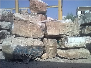 Afghan White Onyx Stone Block