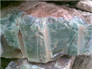 Onyx Block Dark Green Afghan