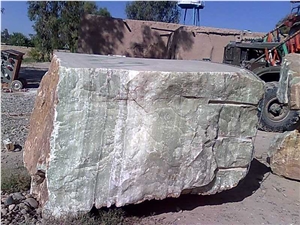 Onyx Block Dark Green Afghan