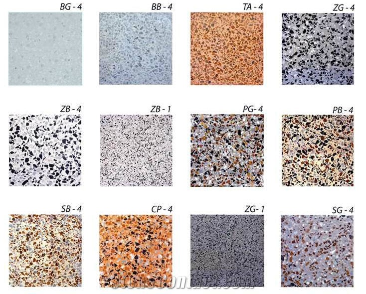 Terrazzo,quartz Stone Tile