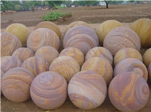 Rainbow Sandstone Balls