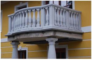 Balustrade, Windhaag Grey Granite