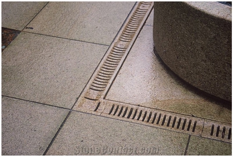 Drains, Herschenberg Yellow Granite Other Landscaping