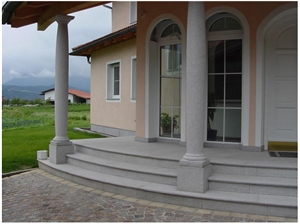 Serizzo Stairs,Steps, Serizzo Sempione Grey Granite
