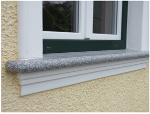 Window Sills, Gebharts Fein Grey Granite