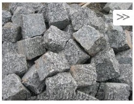 Dornberg Grey Granite Cobble Stone, Pavers