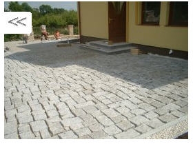 Dornberg Grey Granite Cobble Stone, Pavers