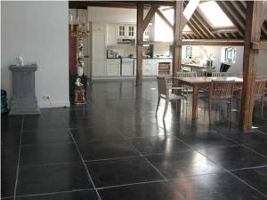 Harappa Stone Black Tiles, India Black Limestone