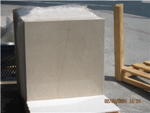 Light Beige Marble Quarry, Light Beige Marfil Marble Block