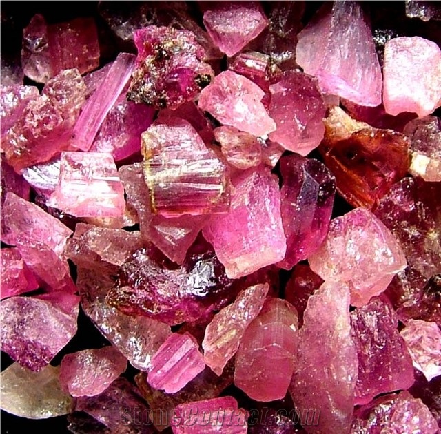 Pink Tourmaline Rough