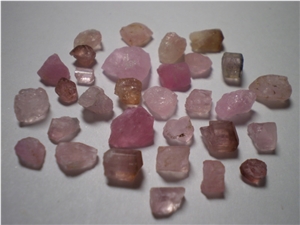 Pink Tourmaline Rough