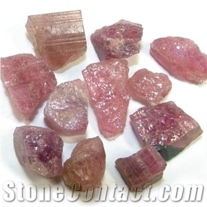 Pink Tourmaline Rough